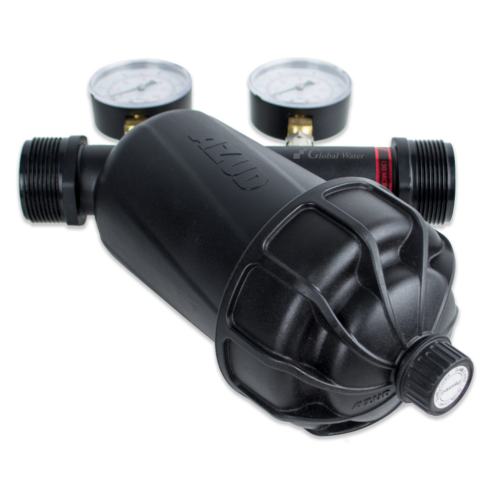 Дисков филтър AZUD 1 1/2" с манометър Дисков филтър AZUD 1 1/2" с манометър