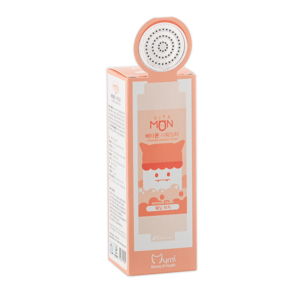 Душ филтър VITAMON с праскова Душ филтър VITAMON с праскова