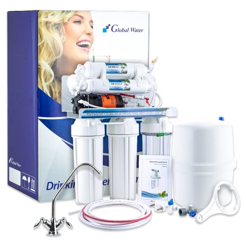 Система с обратна осмоза RO 6 с помпа Система с обратна осмоза RO 6 с помпа