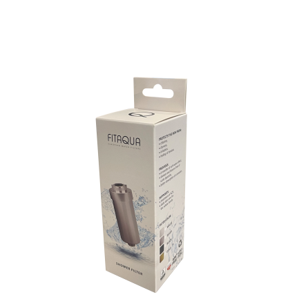 Душ филтър Fit Aqua бял